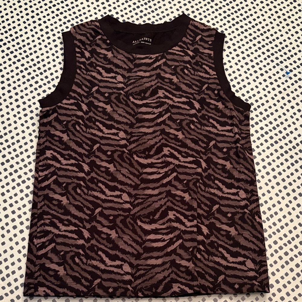 AllSaints Black Tank
